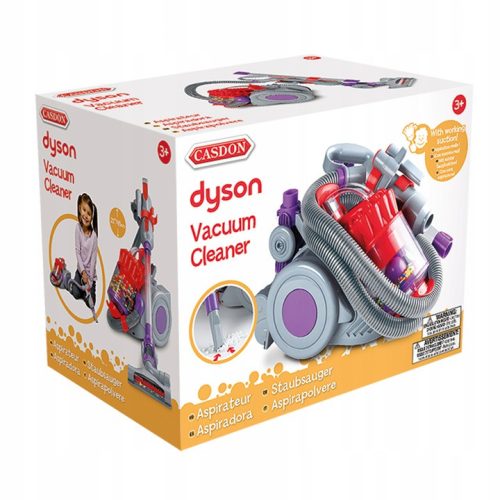  Casdon Dyson Staubsauger für Kinder, Saugfunktion, Sound