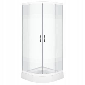 Kerra Xenia Duo Duschkabine mit Schiebetüren 80 x 80 cm