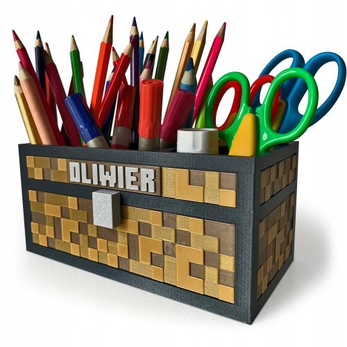  KAJAWIS Sparschwein MINECRAFT Box NAME Kind