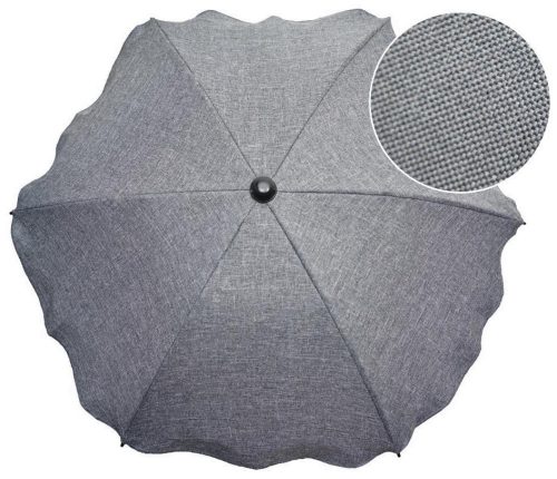  Regenschirm für einen Kinderwagen REGENSCHIRM FÜR JEDEN KINDERWAGEN - LEINENSTOFF, MELANGE 67 cm, mehrfarbig
