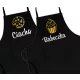  VALENTINSTAGGESCHENK FÜR SIE, SCHÜRZE-SET FÜR IHN