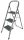 Eurogold Leiter 2,7 m Aluminium bis 150 kg