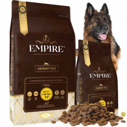  EMPIRE Futter für Schäferhunde ohne Huhn für Erwachsene ab 14 kg