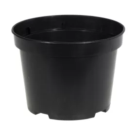    Blumentopf Edoniczki.pl 10 cm x 10 x 7,4 cm Durchmesser 10 cm Kunststoff schwarz