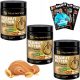 3x GO ON Erdnussbutter 100% Erdnüsse, ohne Zusätze, 3x1000 g