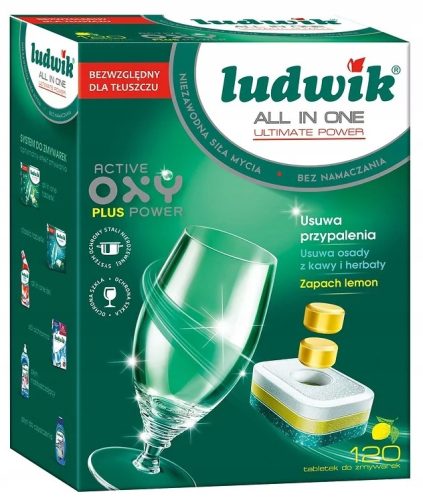  LUDWIK Lemon ALL in One Spülmaschinentabs 90 Stk