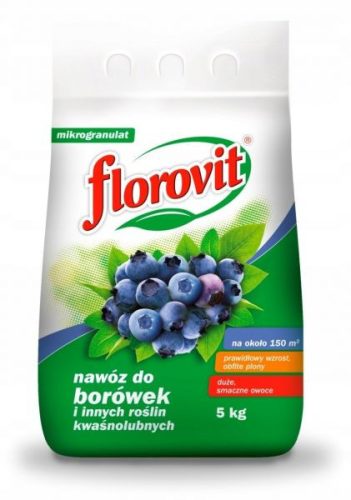 Florovit Spezialdünger für Heidelbeeren und säureliebende Pflanzen - 5 kg