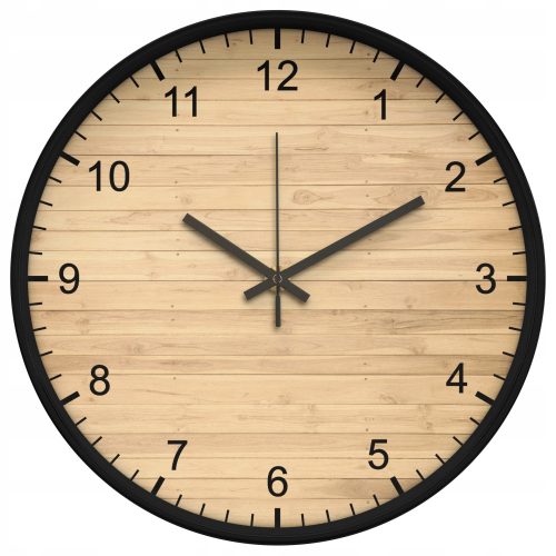 Uhr für zu Hause Modern20 Wanduhr schwarz 26cm