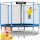  Neo-Sport Trampolin mit Netz 312 cm FT 10 (304-312 cm)