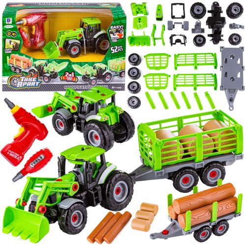  ChRLD Traktor- und Sattelauflieger-Bausatz 661-427