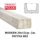 Rustikale Balken, moderne Balkenimitation, 20 x 13, 2 m