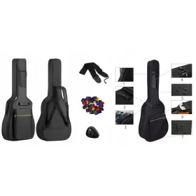  PROMO – UNIVERSAL-GITARRENKOFFER + ZUBEHÖR