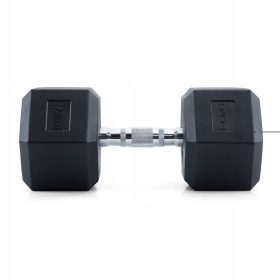  HEX HANTEL, gummiert, sechseckig, 27,5 kg Hantel