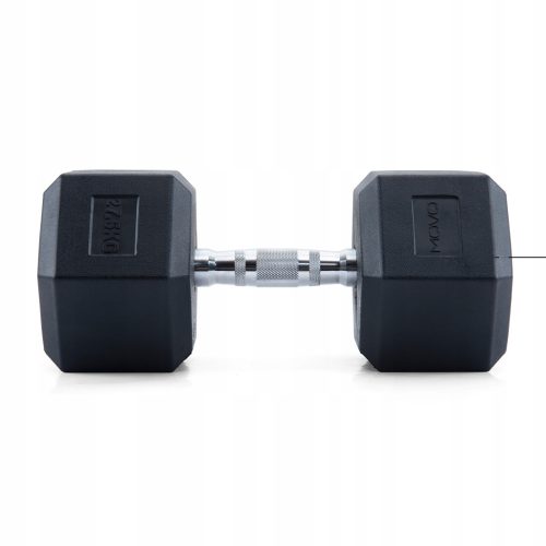  HEX HANTEL, gummiert, sechseckig, 27,5 kg Hantel