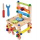 Holz-Montessori-Montagestuhl mit Blöcken