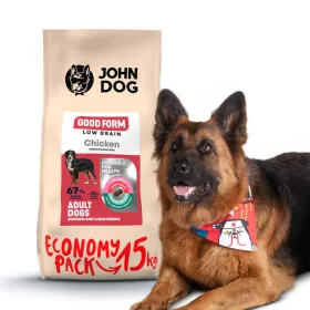  John Dog Trockenfutter Huhn 15 kg