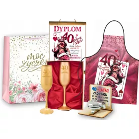    GEBURTSTAG! GESCHENKSET FÜR EINE FREUNDIN, GESCHENK ZUM 40. GEBURTSTAG