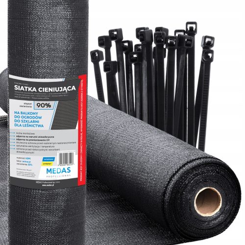 Schattiernetz für Zaun - BESCHATTUNGSNETZ 90 % GESTRICKTER SCHUTZ 1,2 x 50 m UV