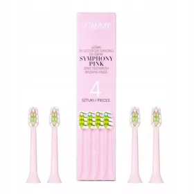  VITAMMY Symphony rosa Bürstenköpfe, 4 Stück
