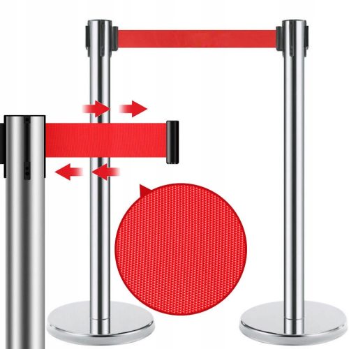 Anschraubbare Sicherheitsbarriere aus Metall Mozos 200 x 90 cm
