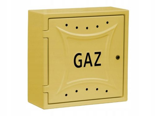 SCHRANK-GASKASTEN G63 60 x 60 x 25 GELBES GAS
