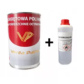 Schiffsfarbe für verzinkte Dächer, Farben 10 l + gratis