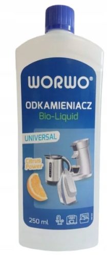  Flüssiger Entkalker für Worwo-Kaffeemaschinen. Flüssiger Entkalker zum Entfernen von Kalkablagerungen Worwo PC06W 0,25 l