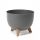  Blumentopf Lamela 33 cm x 33 x 23,5 cm Durchmesser 33 cm Kunststoff Graphit