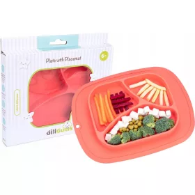  Gili Gums Platte, rotes Silikon