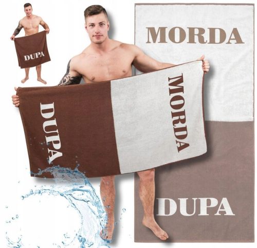  Morda-Jaja Badetuch, 100 Baumwolle, Geschenk für Freund