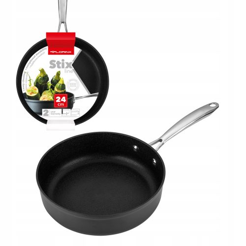 Bratpfannen Florina Stix traditionelle Bratpfanne 24 cm antihaftbeschichtet (antihaftbeschichtet)