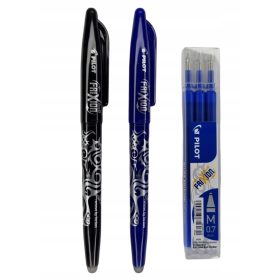    Blauer, radierbarer Kugelschreiber PILOT. Fluch. 0,7 3 Patronen