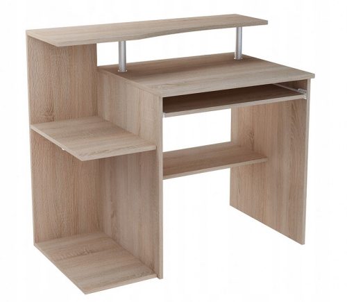  Rechteckiger Schreibtischmöbel-Bestseller MARKO 100 x 58 x 91 cm Sonoma-Eiche