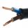 Rundes Elektrokabel, flexibel (Seil), Installation OMY Digma 2 x 0,75