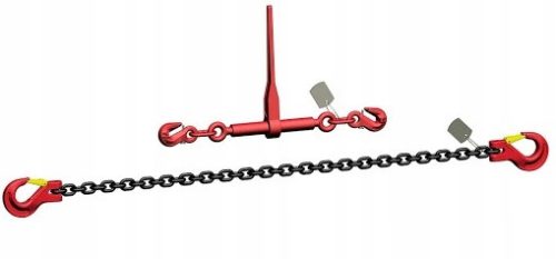 Kettenspanner + Zurrgurt 22,4kN d6 L=1,0M 2,24T