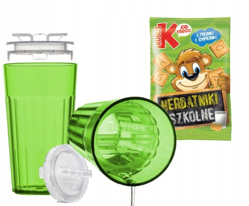  Reflo Trainingsbecher REF230 grün 170 ml + Kubuś Butterkekse 30 g