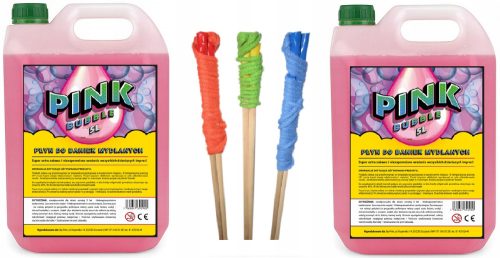 PINK_BUBBLES Seifenblasenflüssigkeit 10000 ml