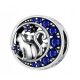 CHARMS Anhänger Katze Zirkone Silber Granat S925