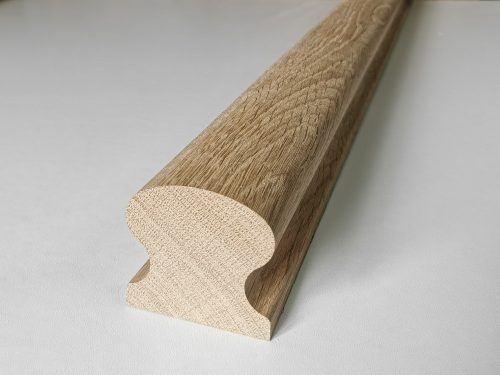 GELÄNDER EICHE Handlauf GELÄNDER 64x64mm 100cm Eiche