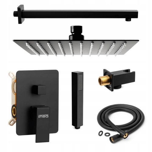 INEA BLACK Unterputz-Duschset