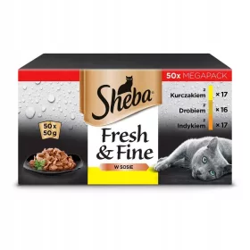  SHEBA Beutel 50x50g Fresh Fine - Futter für Katzen