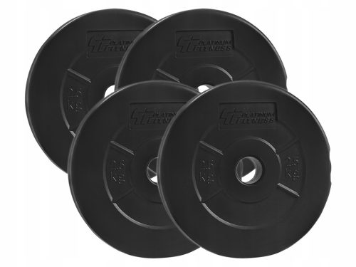  PLATINUM FITNESSGEWICHTSSET 10KG BITUMENGEWICHTSBELASTUNG 29MM