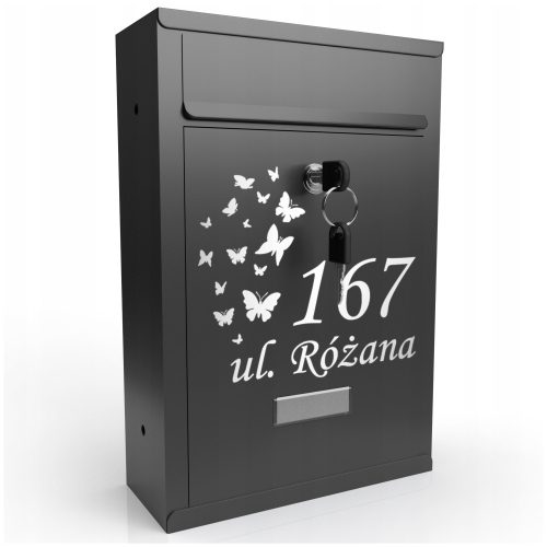 Printima Briefkasten und Dropbox, schwarz