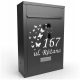Printima Briefkasten und Dropbox, schwarz
