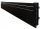  LOFT DEKORATIVER HEIZKÖRPER 45x140 Mattschwarze Struktur 837W HORIZONTAL