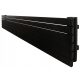  LOFT DEKORATIVER HEIZKÖRPER 45x140 Mattschwarze Struktur 837W HORIZONTAL