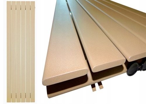  Beiger Dekoheizkörper Hydro-Mat 737 W