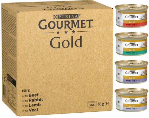  Purina Gourmet Gold Geschmacksmischung in Sauce 24x85g