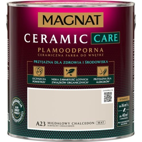 Keramik-Wandfarbe Magnat 2,5 l A23 Dezenter Chalcedon matt