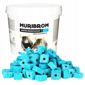  MÄUSEGIFT RATTE WÜRFEL MURIBROM BRODIFAKUM 3kg